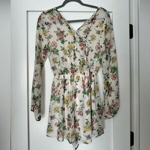 Floral romper
